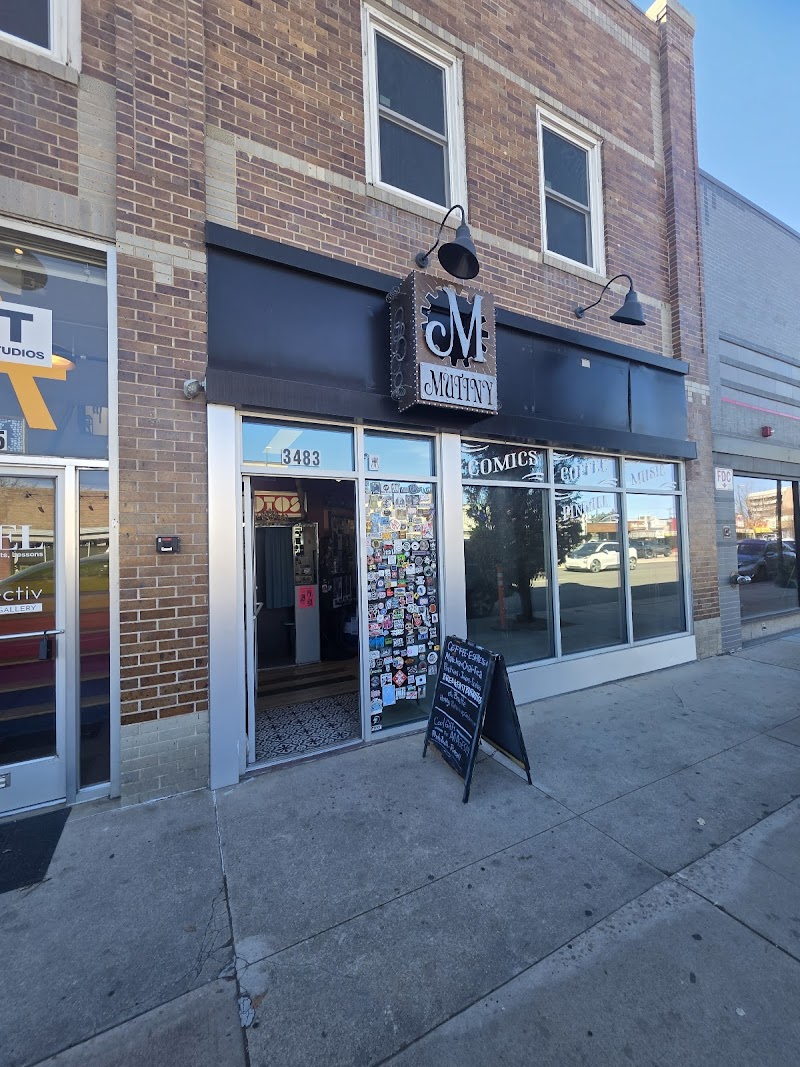Mutiny Information Cafe in Denver — specialty coffee cafe