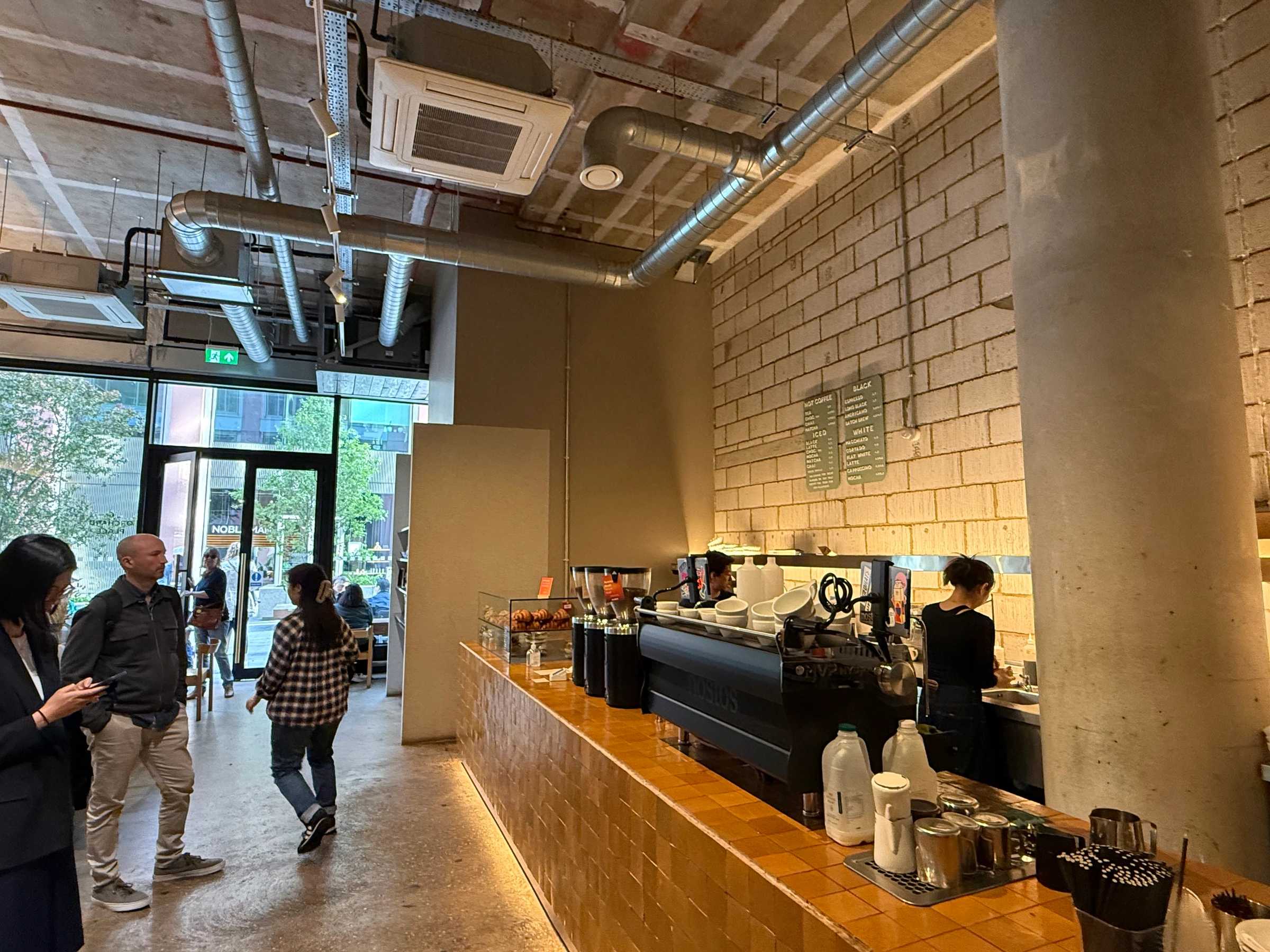 Nostos Coffee St James interior