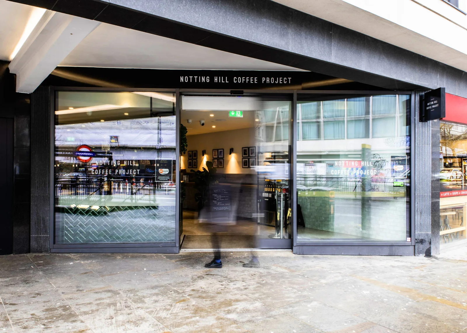 Notting Hill Coffee Project in London, specialty coffee cafe