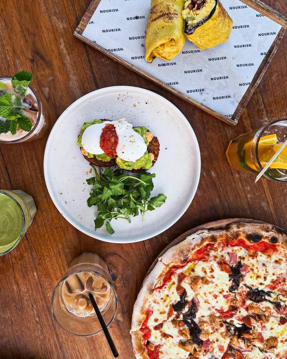 NOURISH CAFE in Canggu, specialty coffee cafe