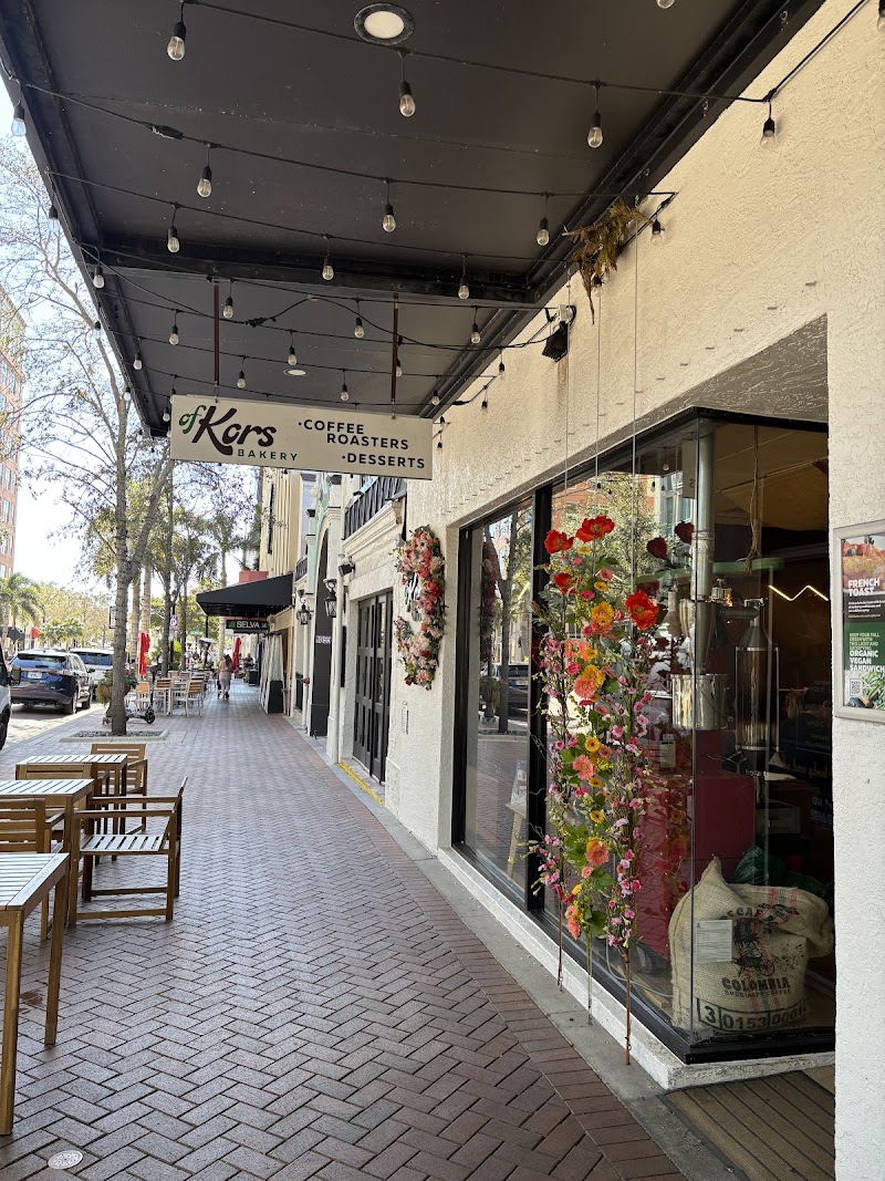 ofKors BAKERY in Sarasota — specialty coffee roaster