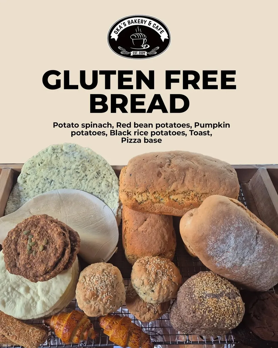 Oka's Bakery & Cafe | Gluten Free Birthday Cake & Bread Canggu (via instagram)