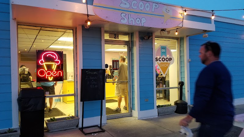 OKI Scoop Shop and Donuts in Southport — specialty coffee cafe