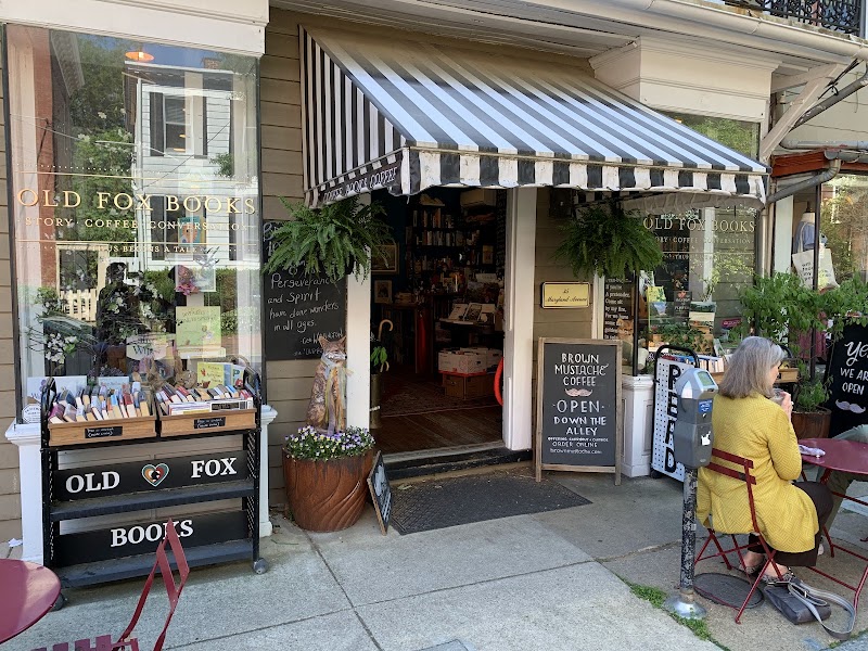 Old Fox Books & Coffeehouse in Baltimore — specialty coffee cafe