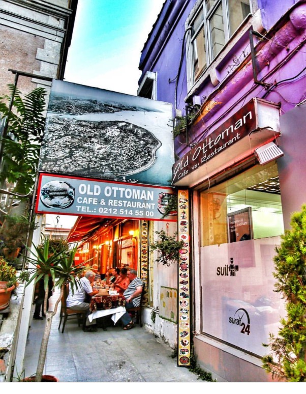 Old Ottoman Cafe & Restaurant in Istanbul, specialty coffee cafe