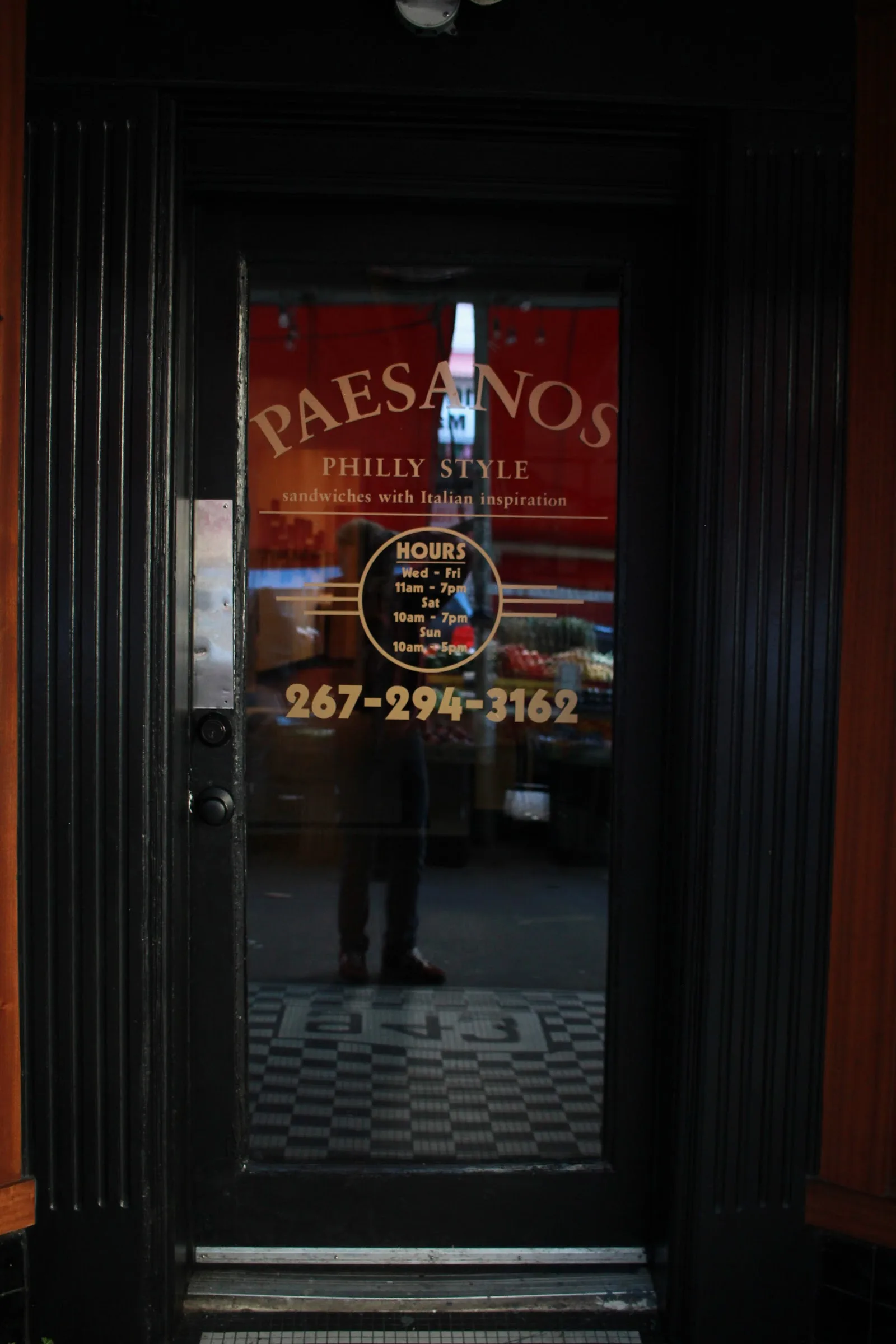 Paesano's in Philadelphia, specialty coffee cafe