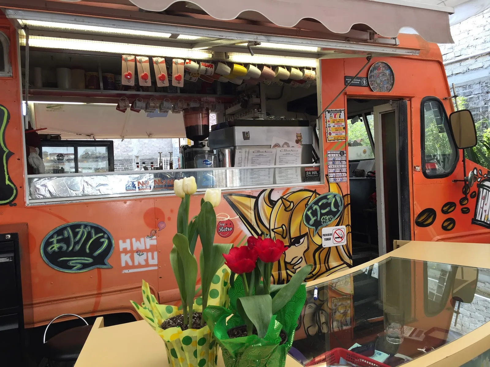Pan de Azucar in Mexico City, specialty coffee cafe