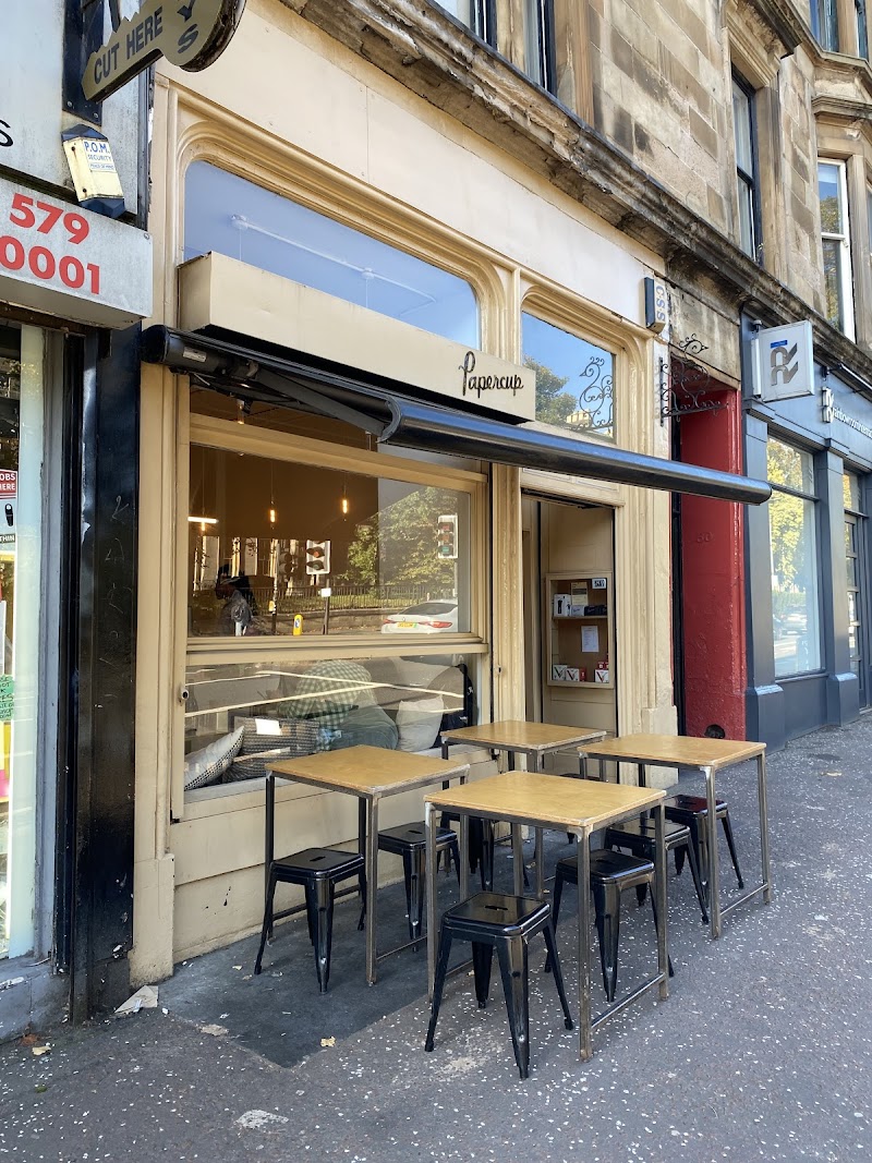 Papercup Coffee Company in Glasgow — specialty coffee cafe