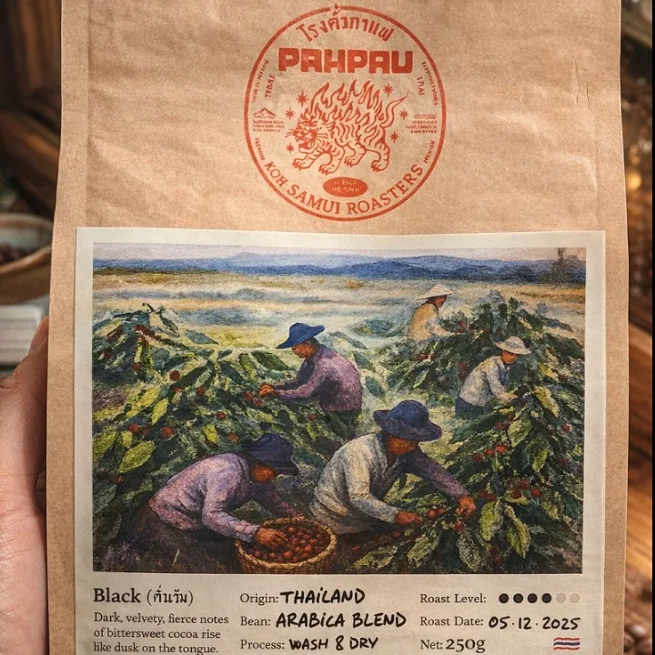Paupau Coffee Roaster — specialty coffee roaster in Koh Samui