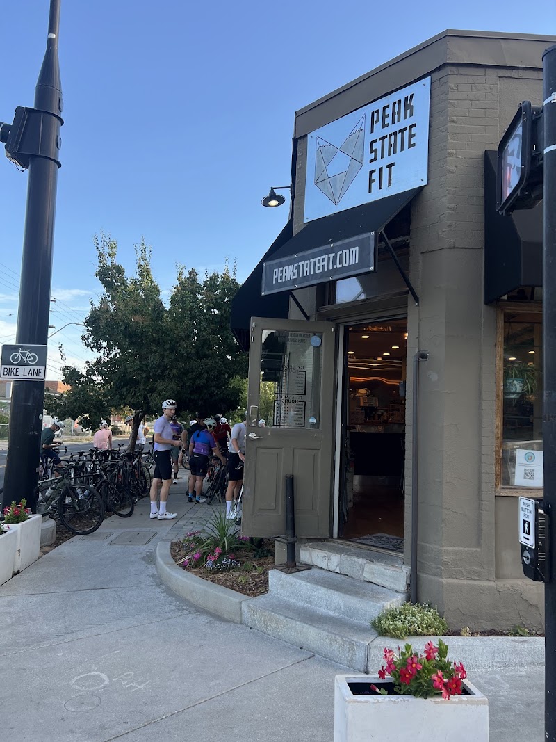 Peak State Fit / Peak State CycleCafe in Salt Lake City, specialty coffee cafe