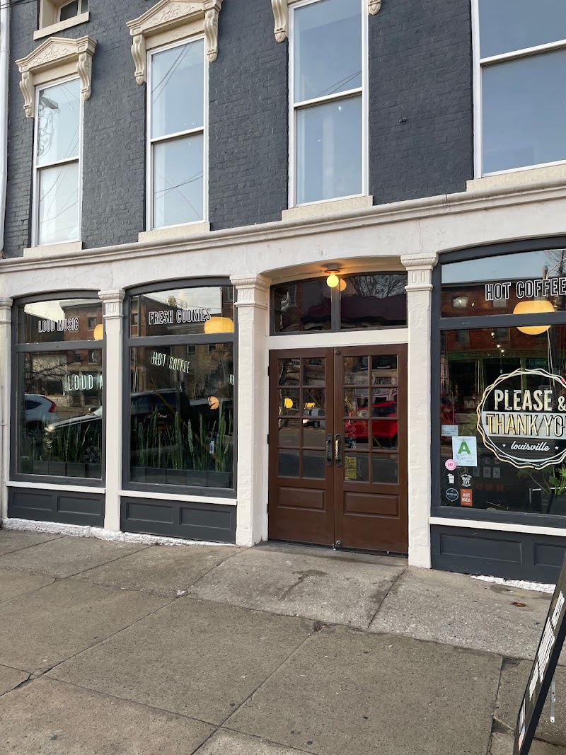 Please & Thank You "MARK" in Louisville — specialty coffee cafe
