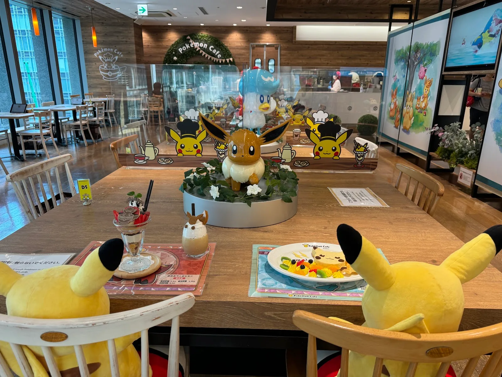 Pokémon Café in Tokyo, specialty coffee cafe