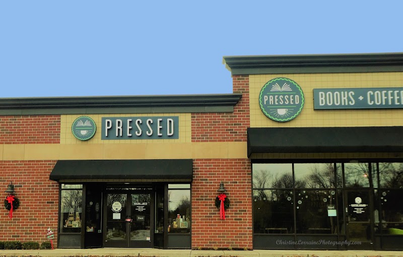 Pressed Books & Coffee in Erie — specialty coffee cafe
