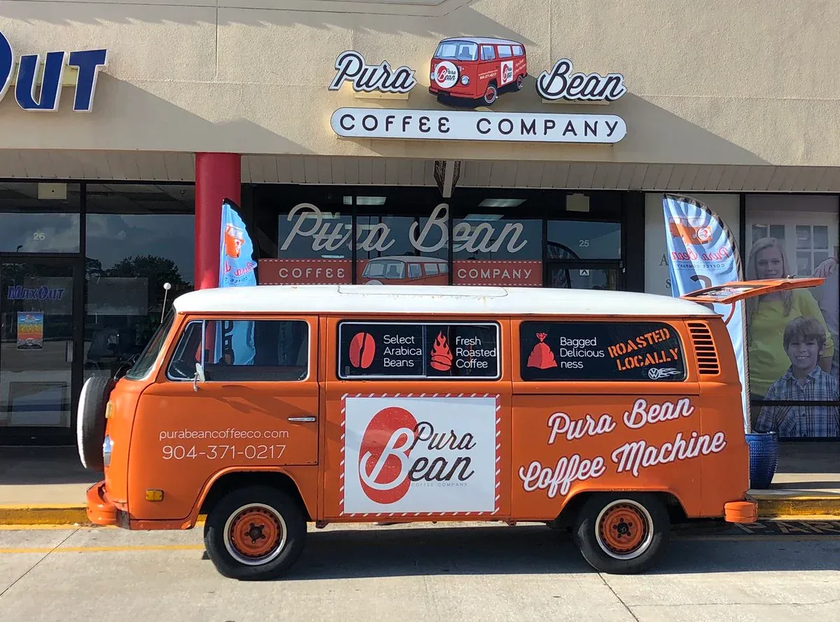 Pura Bean Coffee Company in Jacksonville — specialty coffee roaster