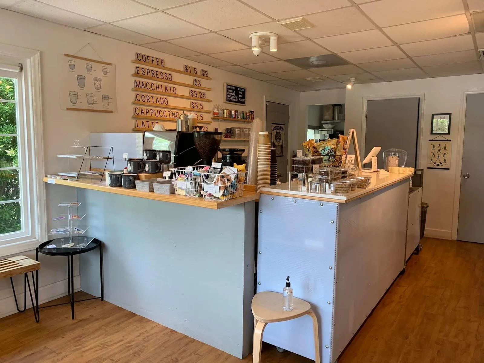 Purr Cup Cafe in Raleigh, specialty coffee cafe