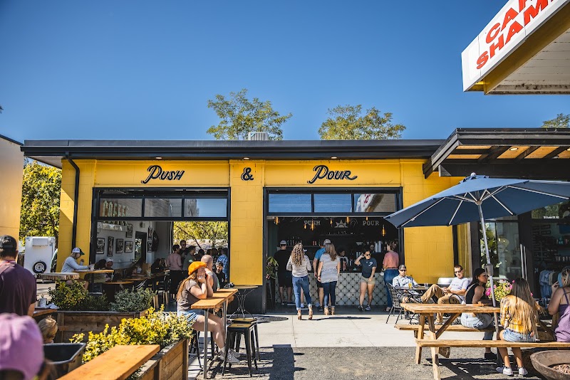 Push & Pour in Boise, specialty coffee cafe