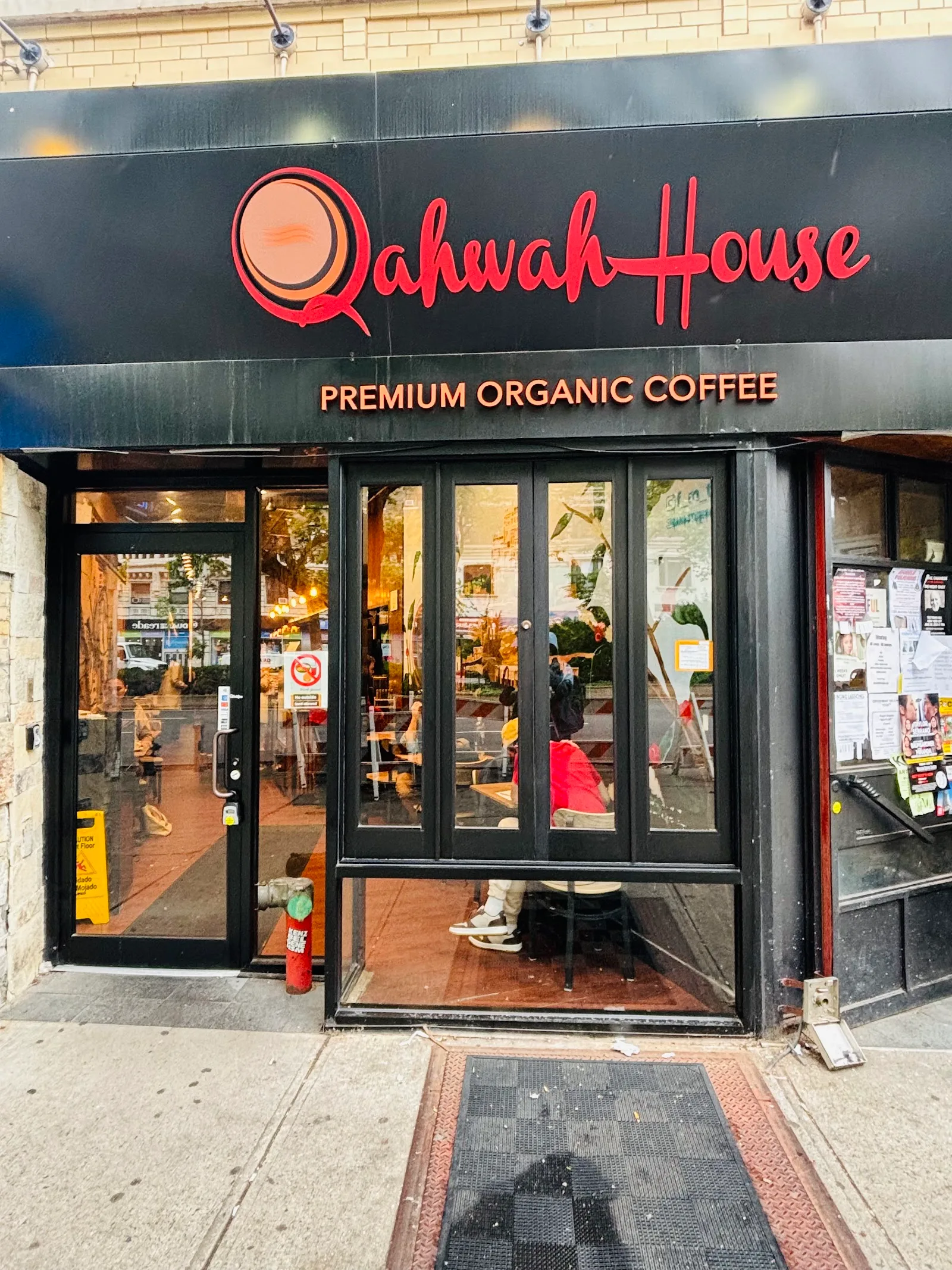 Qahwah House - Broadway in New York City, specialty coffee cafe