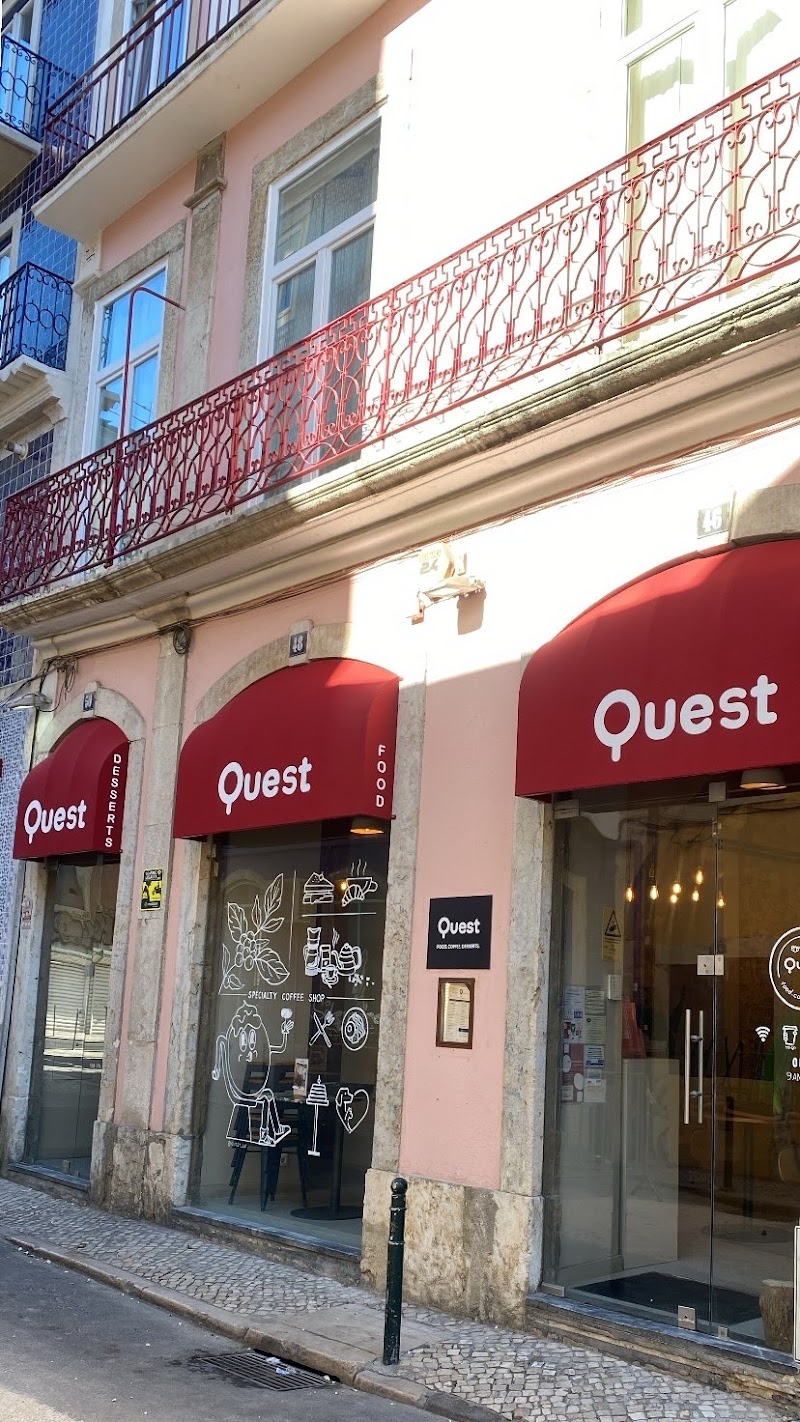 QUEST in Lisbon — specialty coffee cafe