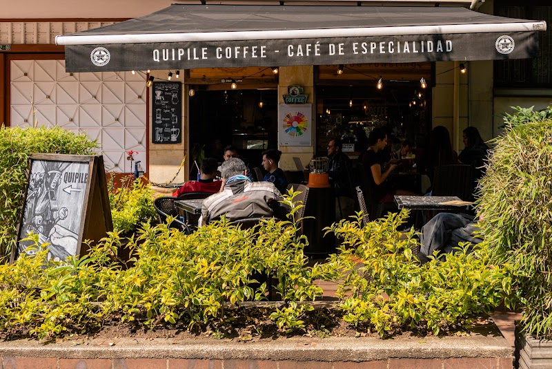 Quipile Café de Origen in Bogotá, specialty coffee cafe