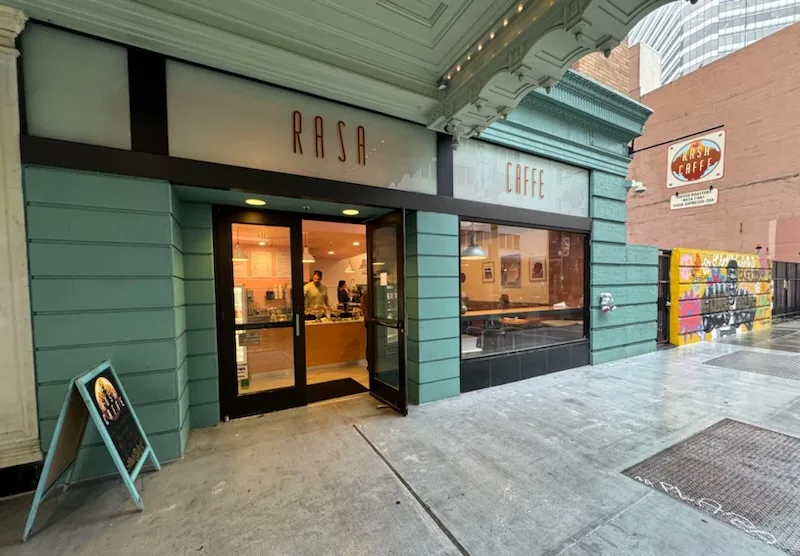 Rasa Caffe in San Francisco, specialty coffee cafe
