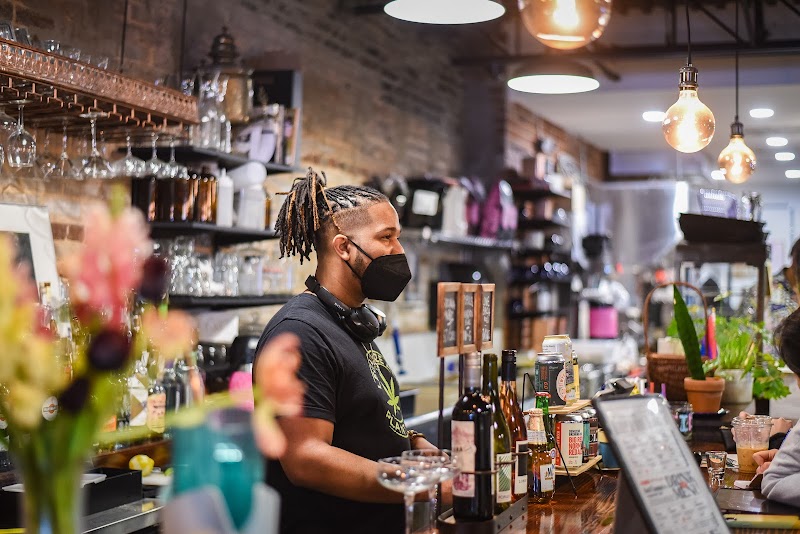 Red Emma's Bookstore Coffeehouse in Baltimore — specialty coffee cafe