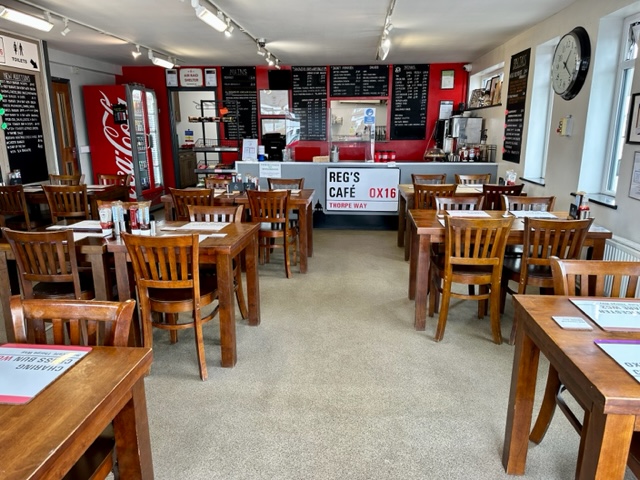Reg's Cafe, Thorpe Way, Banbury. in Banbury — specialty coffee cafe