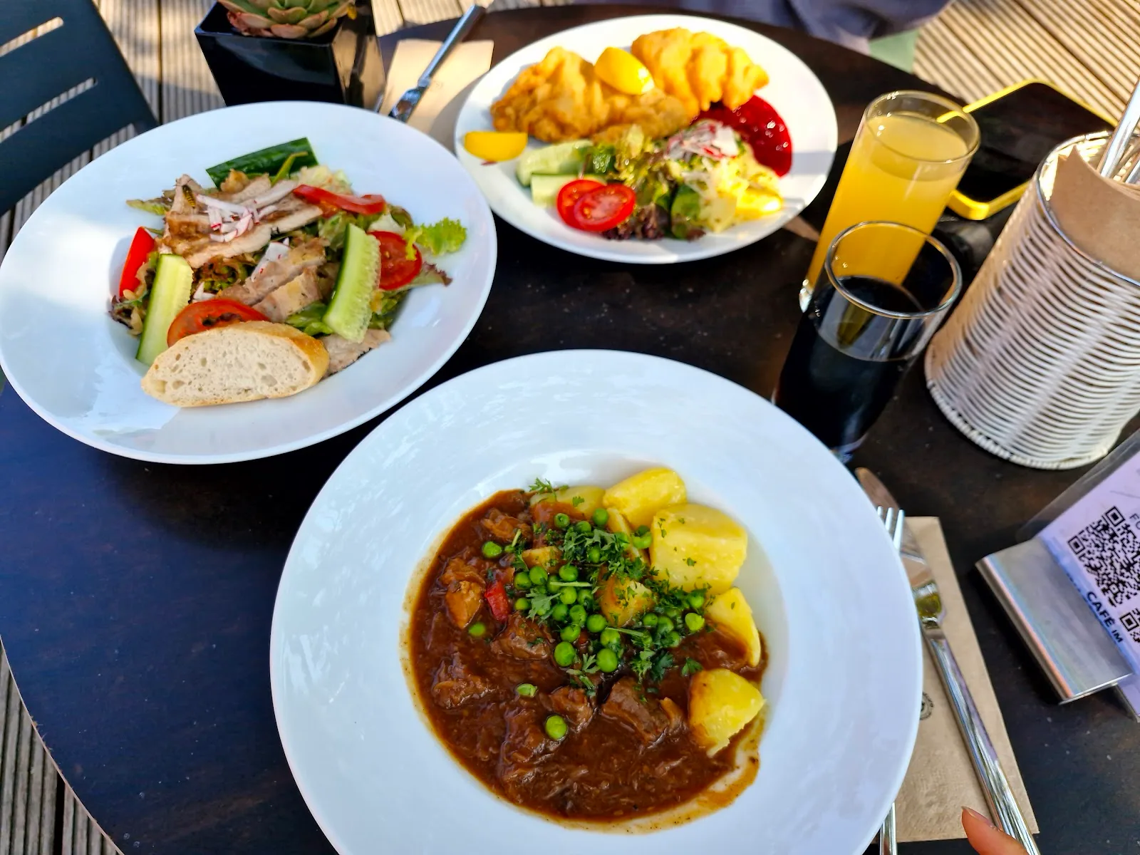 restaurant "café in the water tower", water tower cafe in berlin