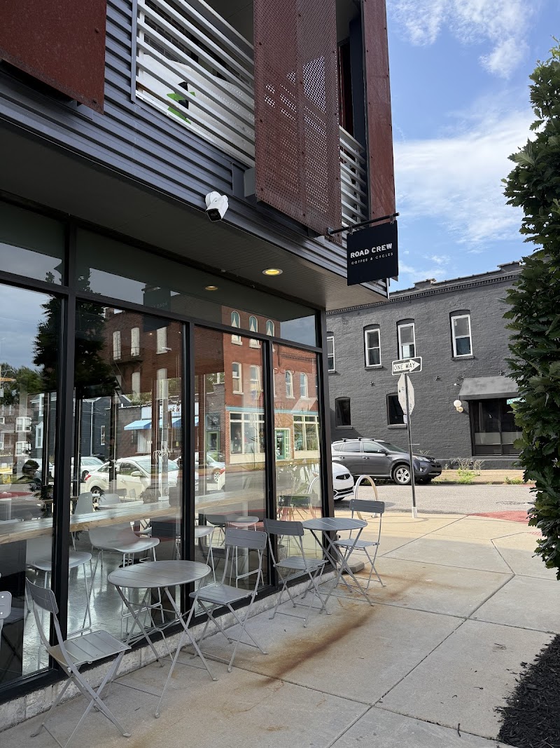 Road Crew Coffee & Cycles in St. Louis — specialty coffee cafe