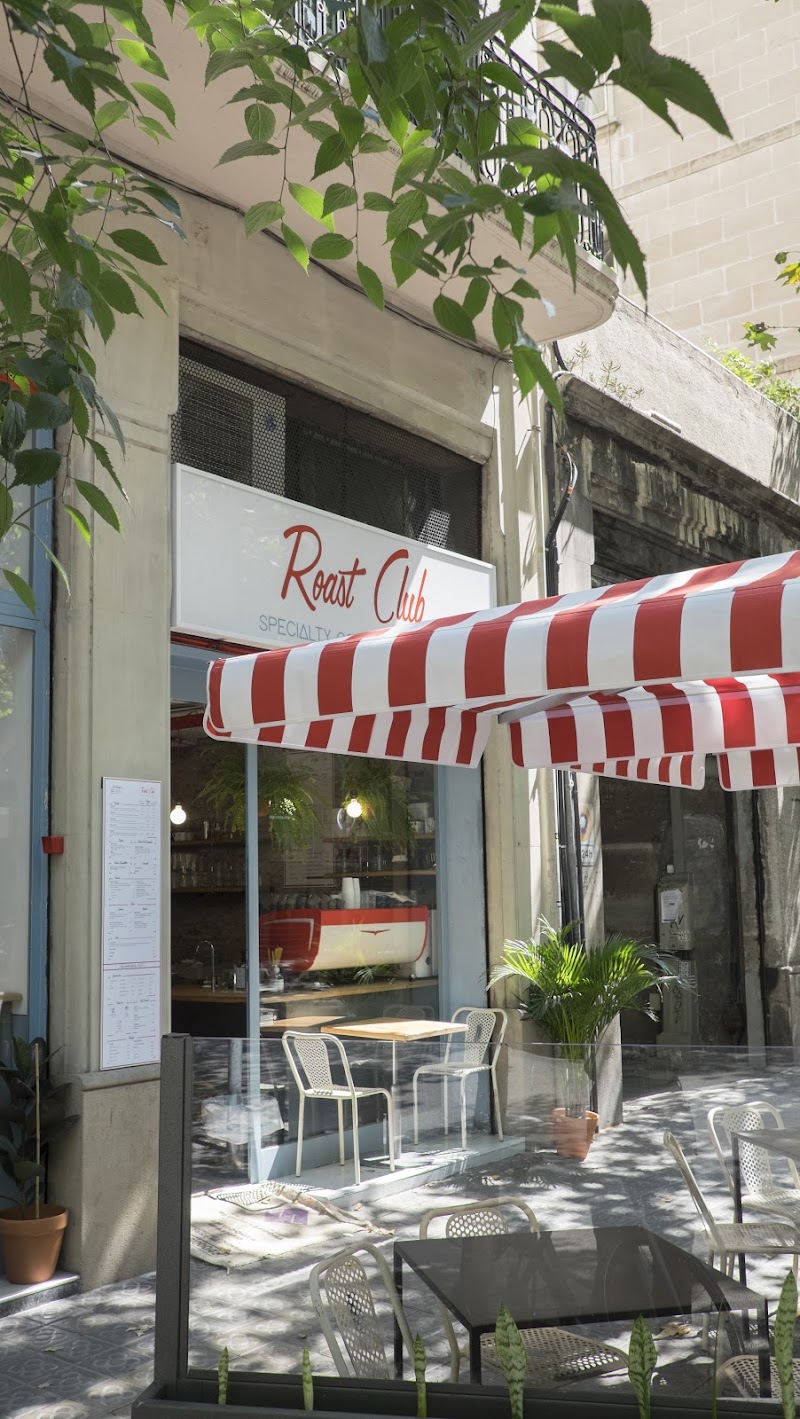 Roast Club Café in Barcelona, specialty coffee cafe