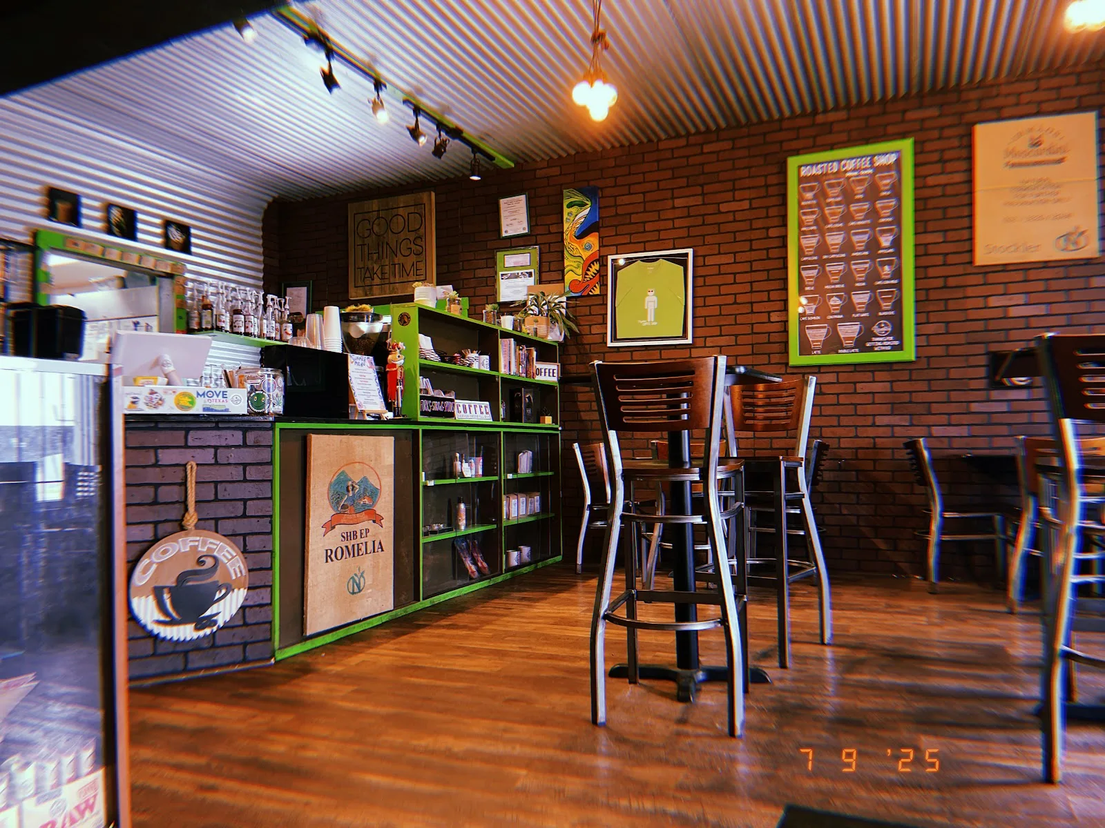 Roasted Coffee Shop Inc in Corpus Christi — specialty coffee cafe