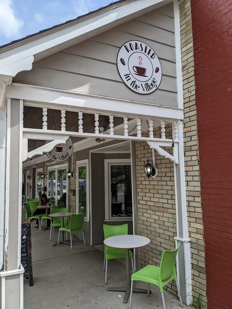 Roasted in the Village in Indianapolis — specialty coffee cafe