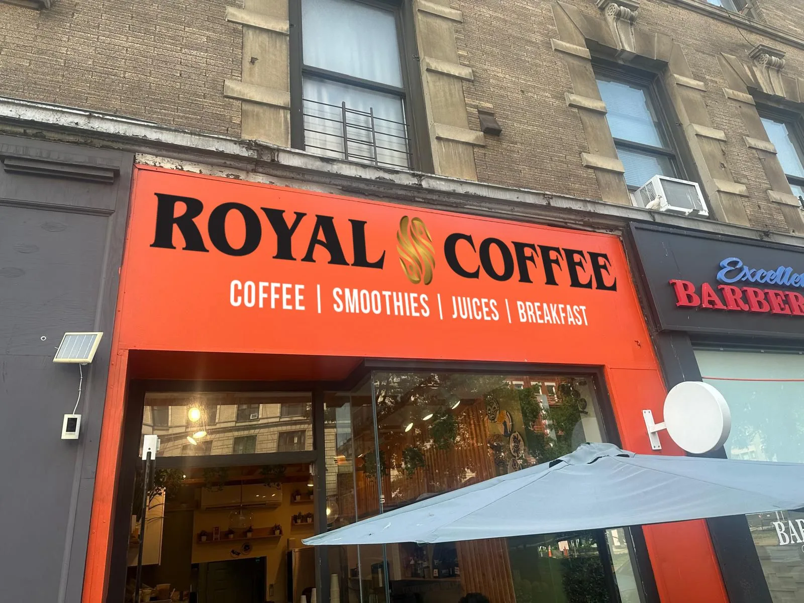 Royal Coffee House Roasters & Bakery in New York City, specialty coffee cafe