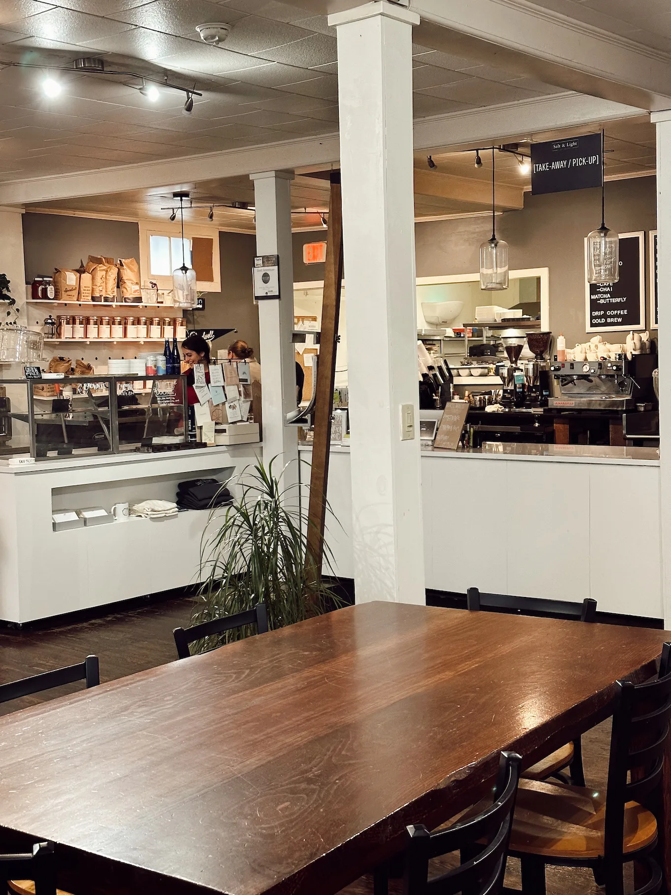 Salt & Light Cafe Bakery in Boston, specialty coffee cafe