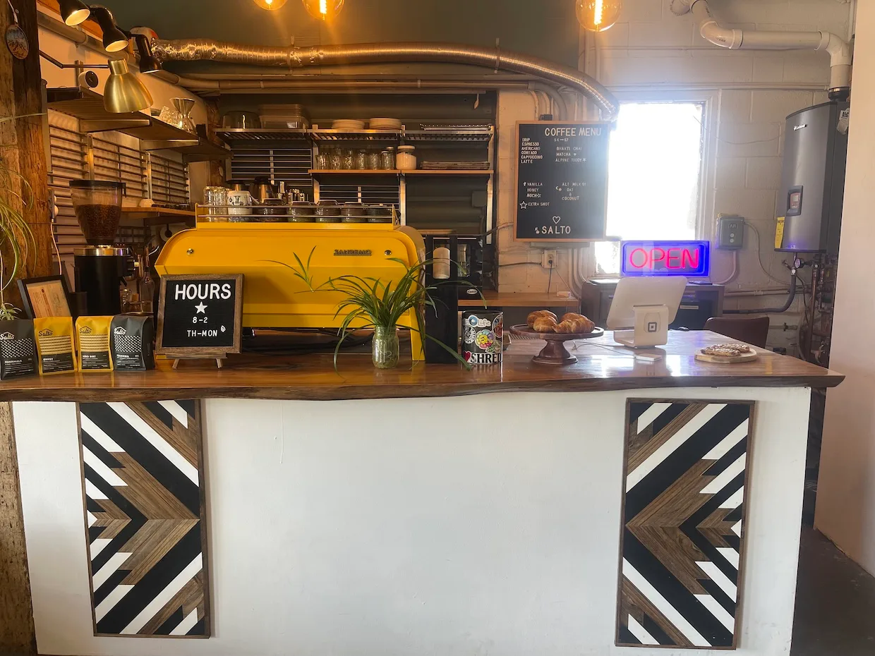 Salto Coffee in Boulder — specialty coffee roaster