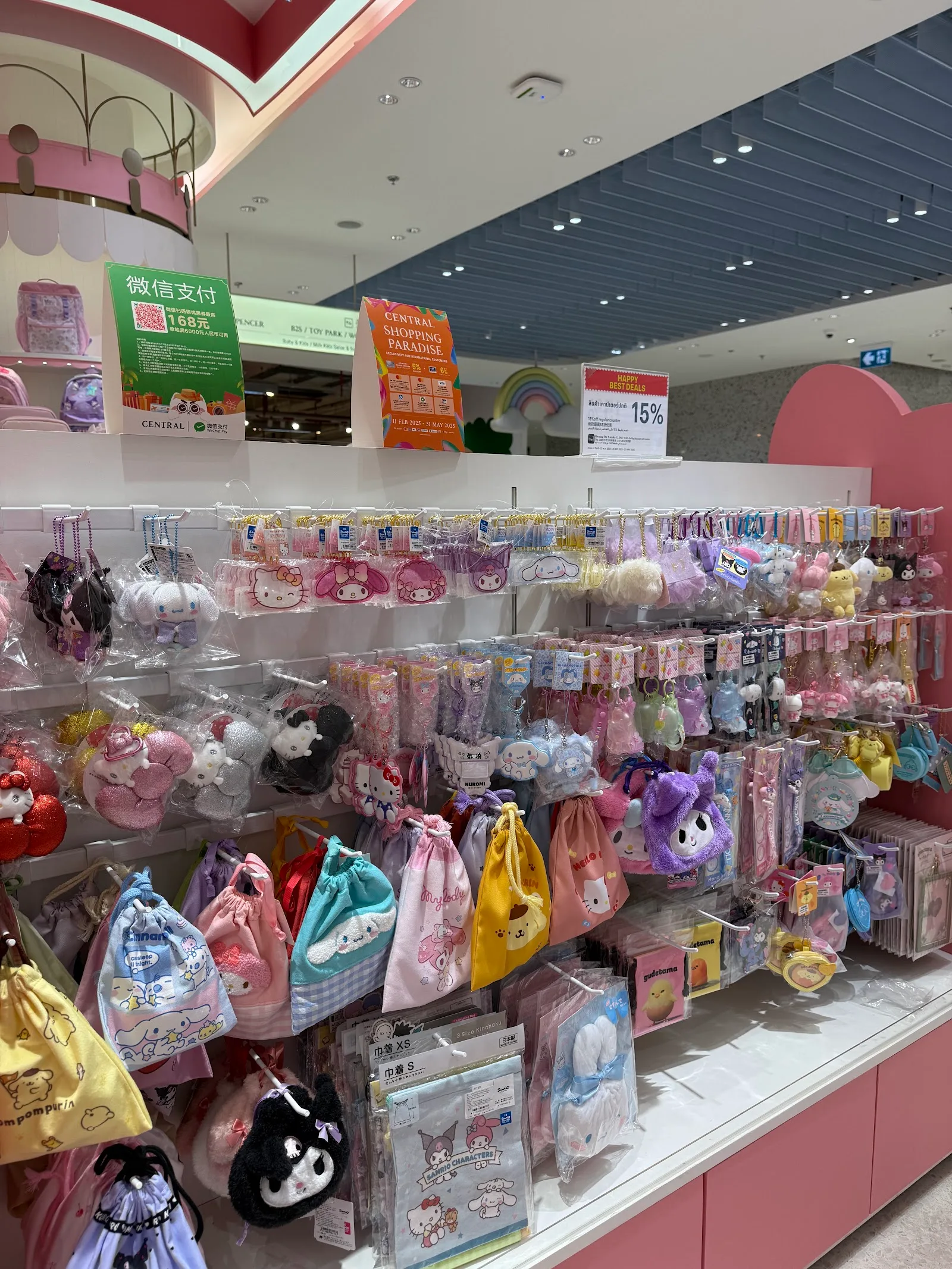 sanrio, character cafe in bangkok