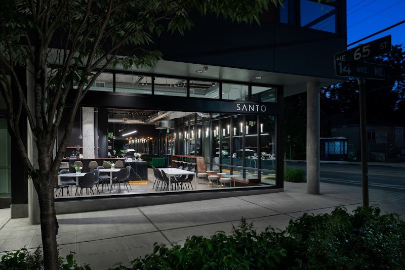 Santo Coffee Co in Seattle — specialty coffee cafe
