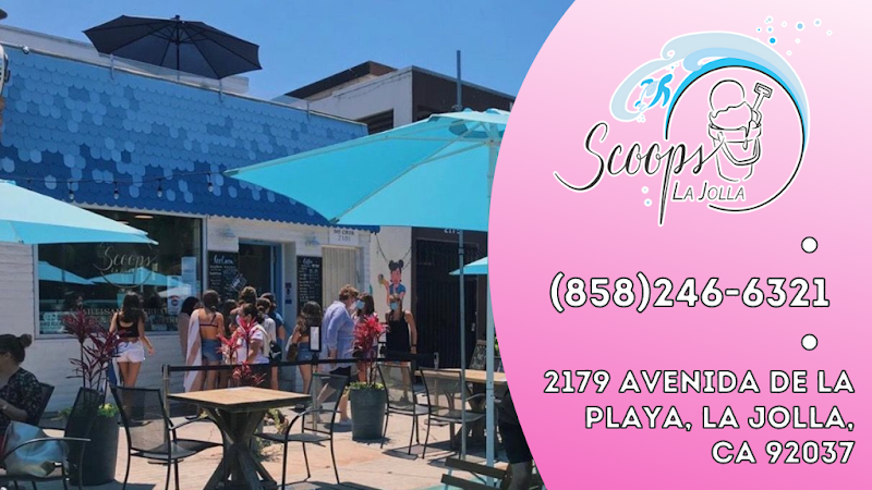 Scoops La Jolla in San Diego, specialty coffee cafe