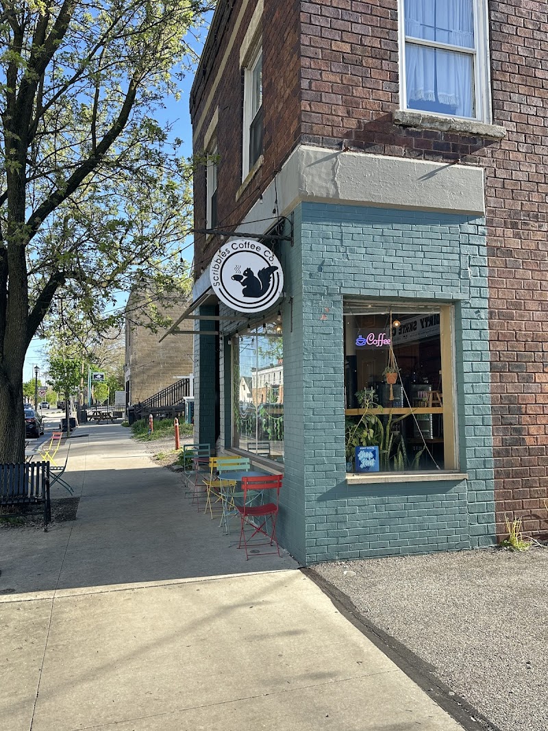 Scribbles Coffee Co in Akron — specialty coffee cafe