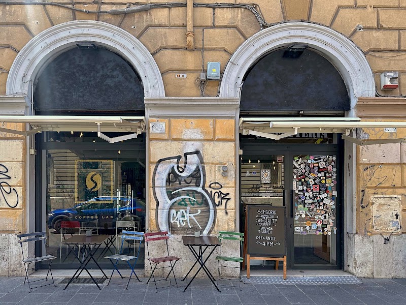 Sensorio Coffee Lab in Rome — specialty coffee cafe