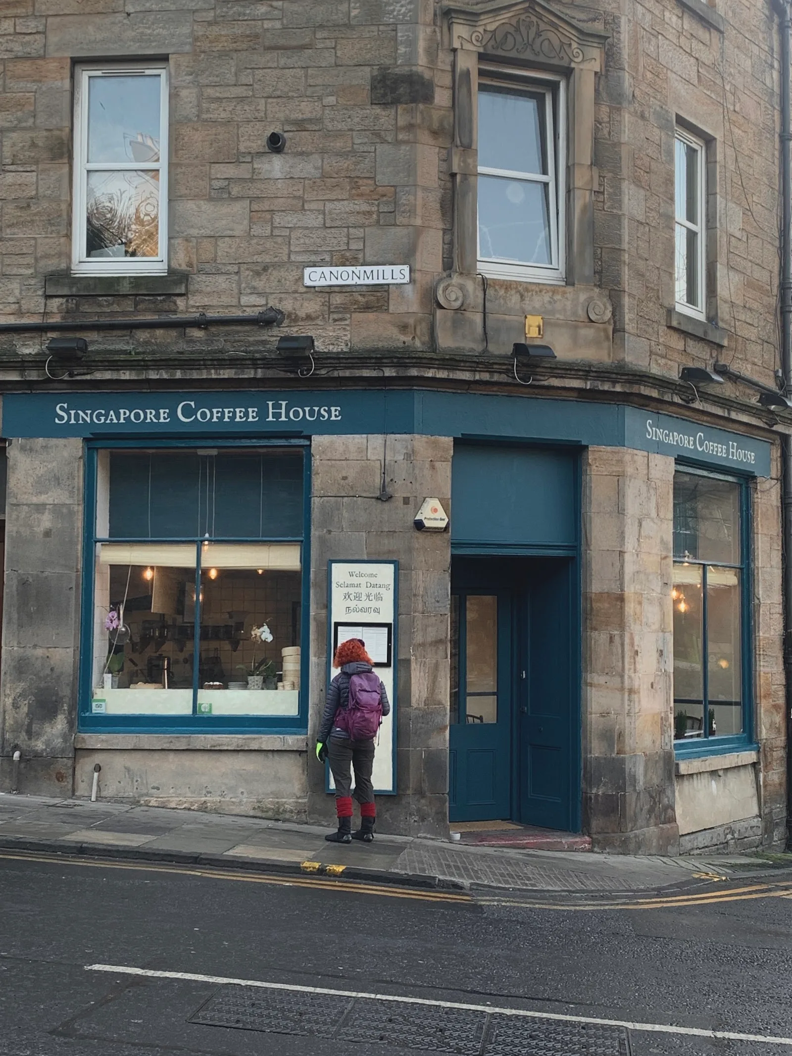 Singapore Coffee House in Edinburgh, specialty coffee cafe