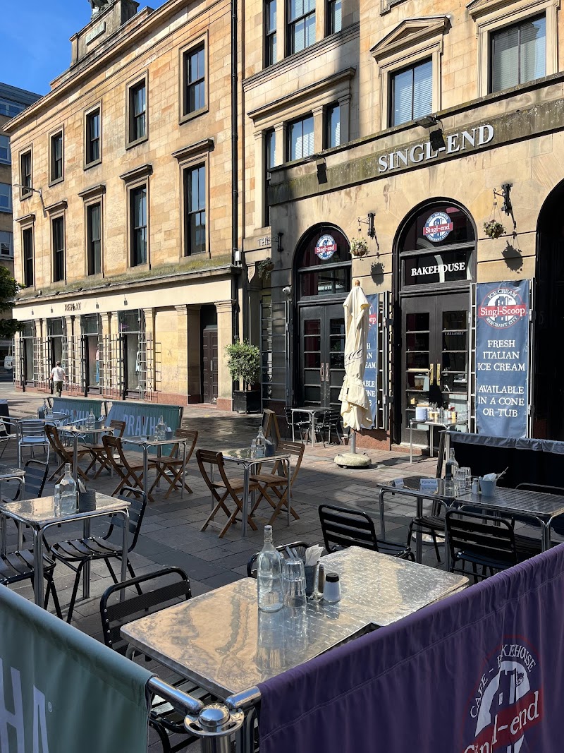 Singl-end Merchant City in Glasgow, specialty coffee cafe