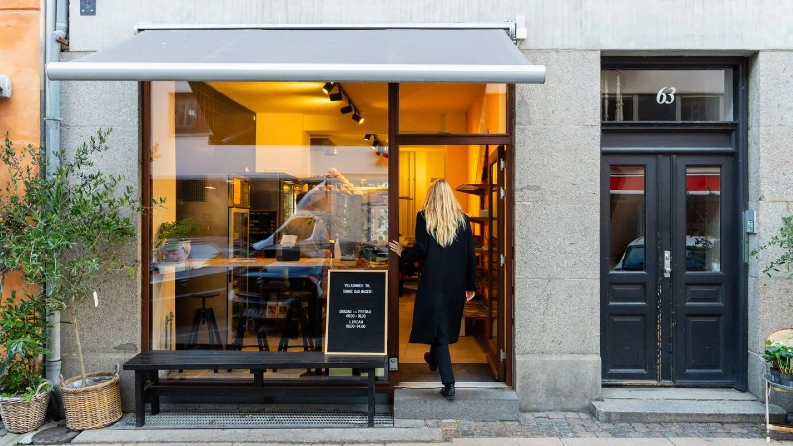 Sinne gas bageri in Copenhagen, specialty coffee cafe