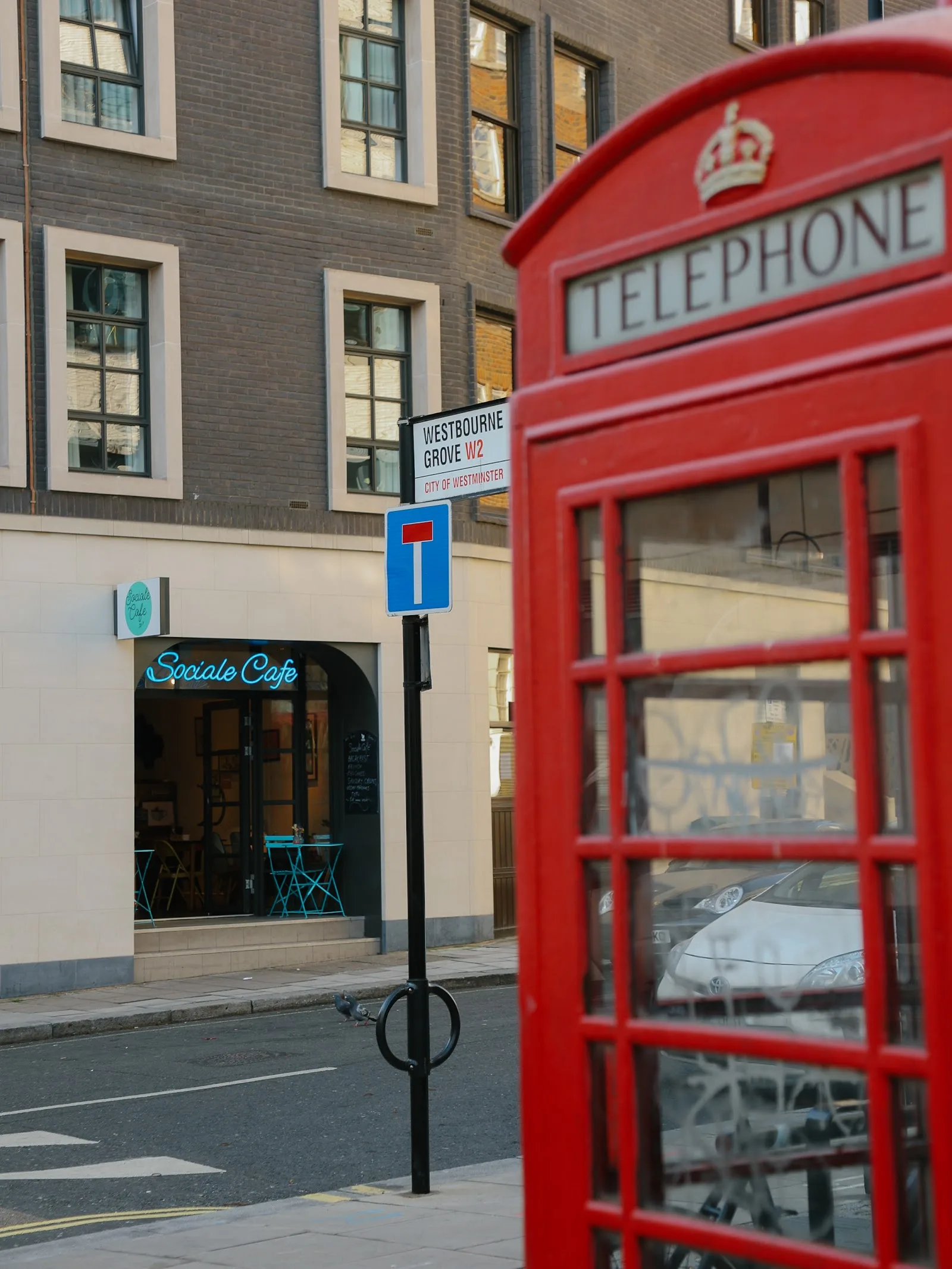 Sociale Cafe in London, specialty coffee cafe