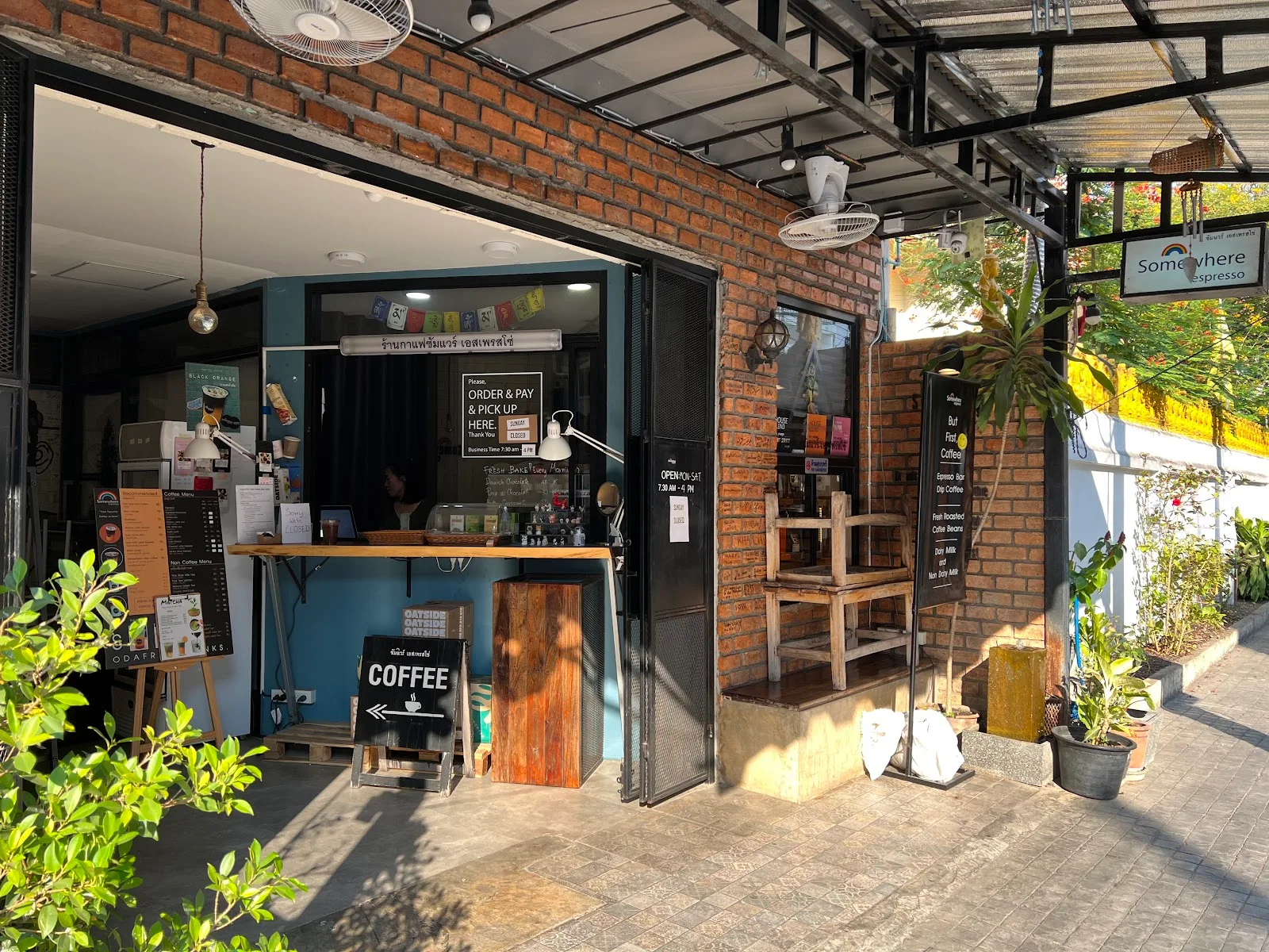 Somewhere Espresso Coffee Roaster - specialty coffee roaster in Chiang Mai