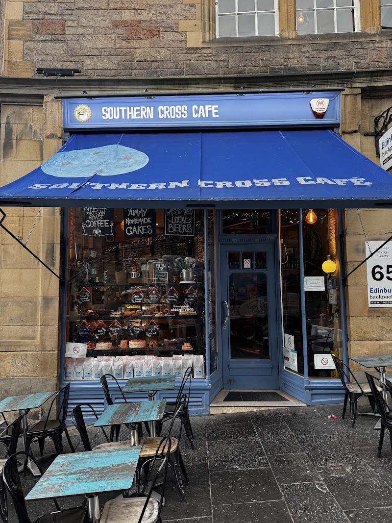 Southern Cross Cafe in Edinburgh, specialty coffee cafe