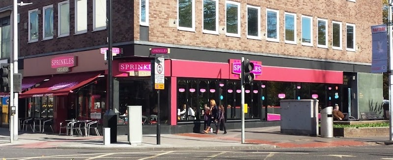 Sprinkles Gelato Above Bar in Southampton, specialty coffee cafe