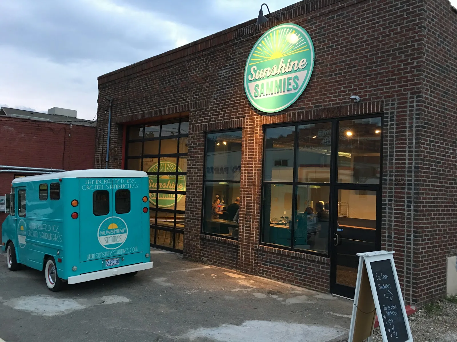 Sunshine Sammies in Asheville — specialty coffee cafe