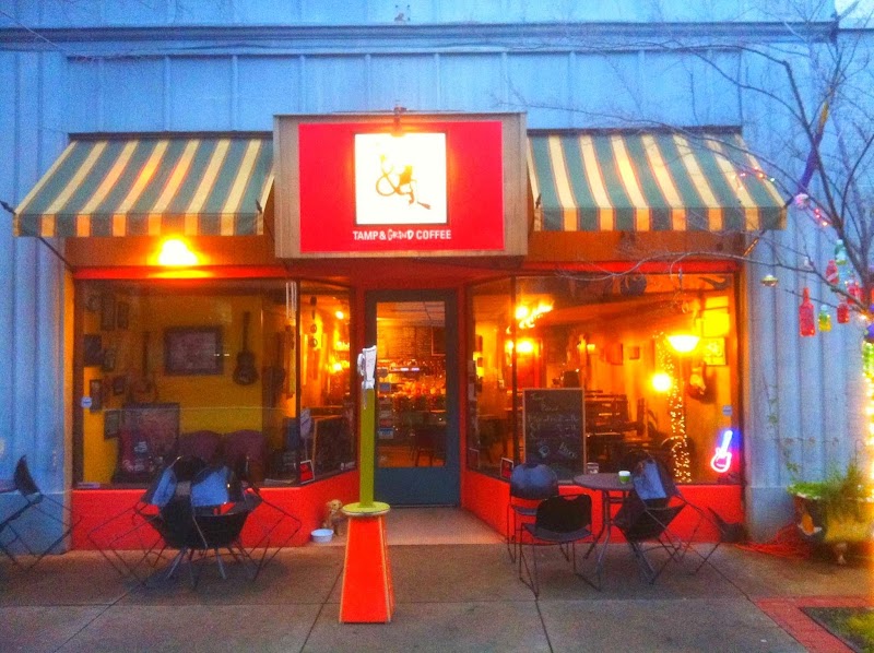 Tamp & Grind in Alexandria — specialty coffee cafe
