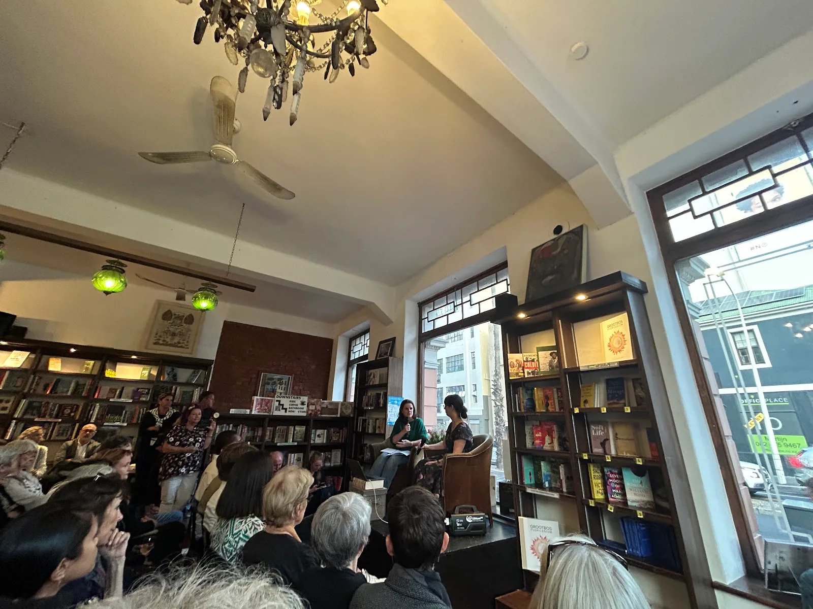 the book lounge, bookshop cafe in cape town