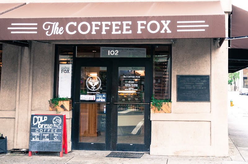 The Coffee Fox - Broughton St. in Savannah — specialty coffee cafe